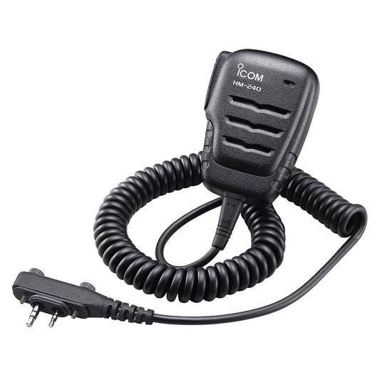 Suncoast Marine and Auto offers Icom HM-240 Waterproof Aviation Speaker Mic 2-Pin [HM240]