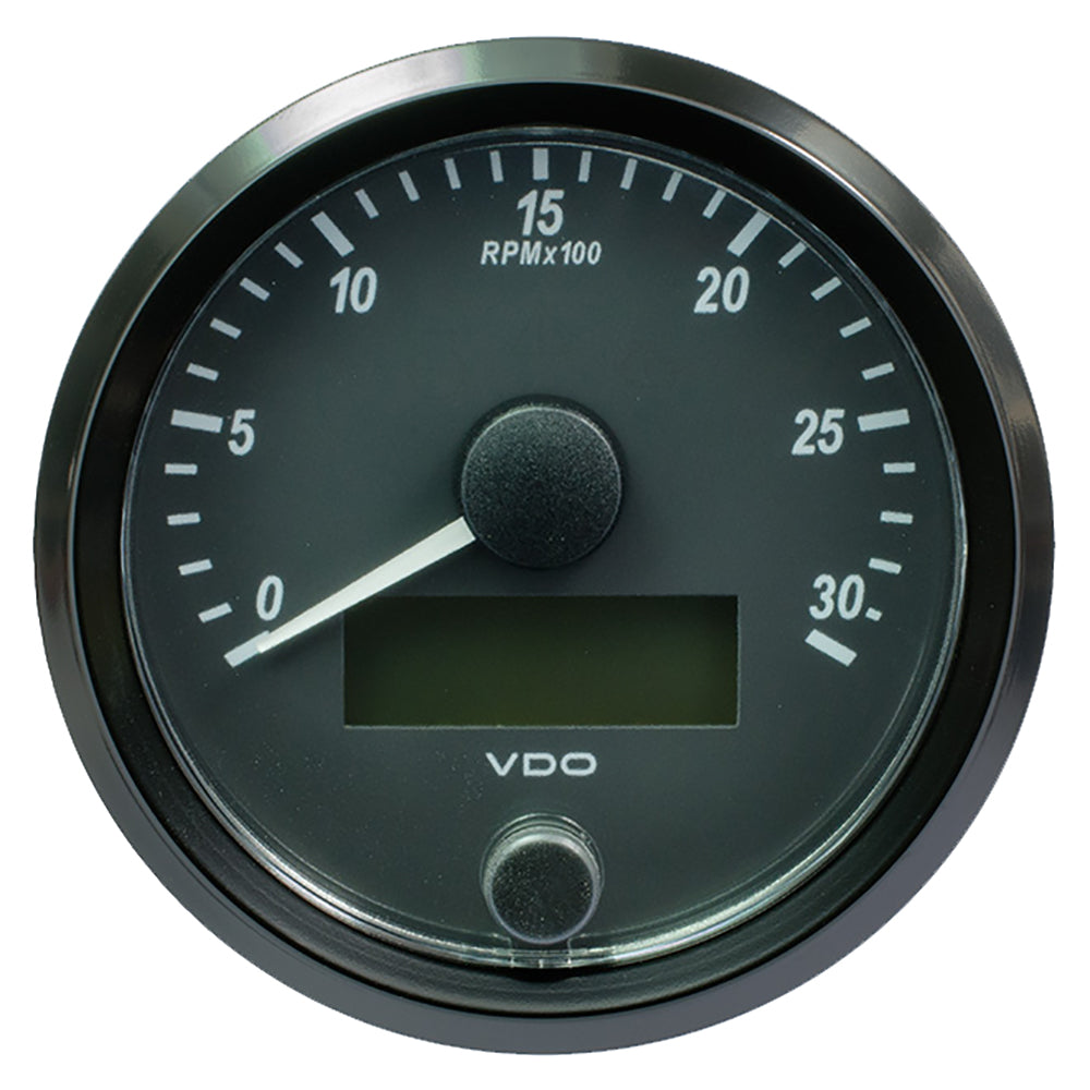 Suncoast Marine and Auto offers VDO SingleViu 80mm (3-1/8") Tachometer - 3000 RPM [A2C3832980030]