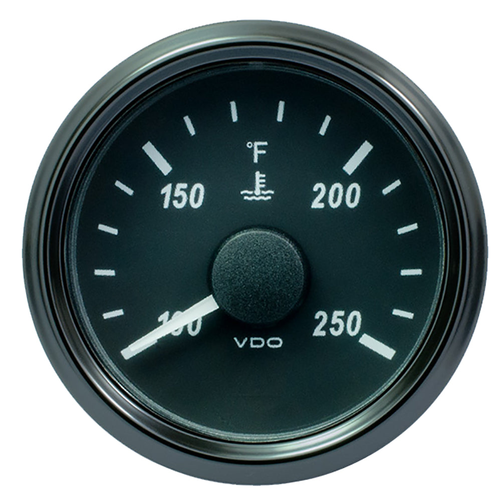 Suncoast Marine and Auto offers VDO SingleViu 52mm (2-1/16") Water Temp. Gauge - 250 F - 291-22 OHM [A2C3833350030]