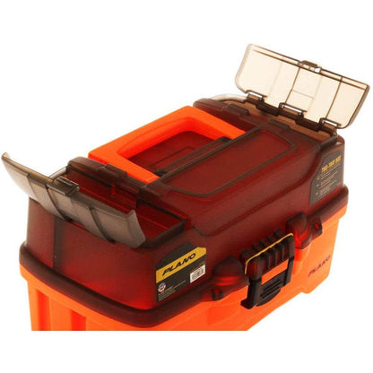 Suncoast Marine and Auto offers Plano 2-Tray Tackle Box w/Dual Top Access - Smoke Bright Orange [PLAMT6221]