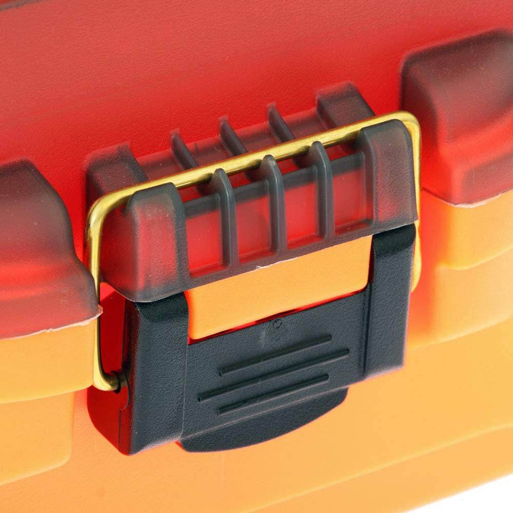 Suncoast Marine and Auto offers Plano 2-Tray Tackle Box w/Dual Top Access - Smoke Bright Orange [PLAMT6221]