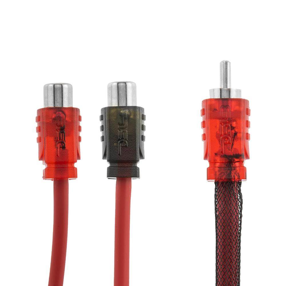 Suncoast Marine and Auto offers DS18 Advance Ultra Flex RCA Y Connector Cable - 2 Female to 1 Male [R1M2F]