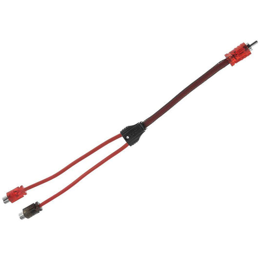 Suncoast Marine and Auto offers DS18 Advance Ultra Flex RCA Y Connector Cable - 2 Female to 1 Male [R1M2F]