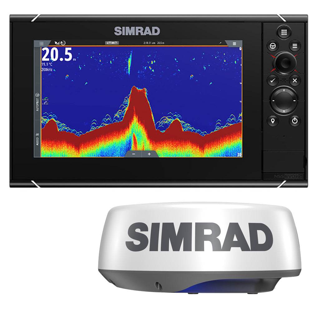 Suncoast Marine and Auto offers Simrad NSS9 evo3S Combo Radar Bundle w/Halo20+ [000-15554-001]