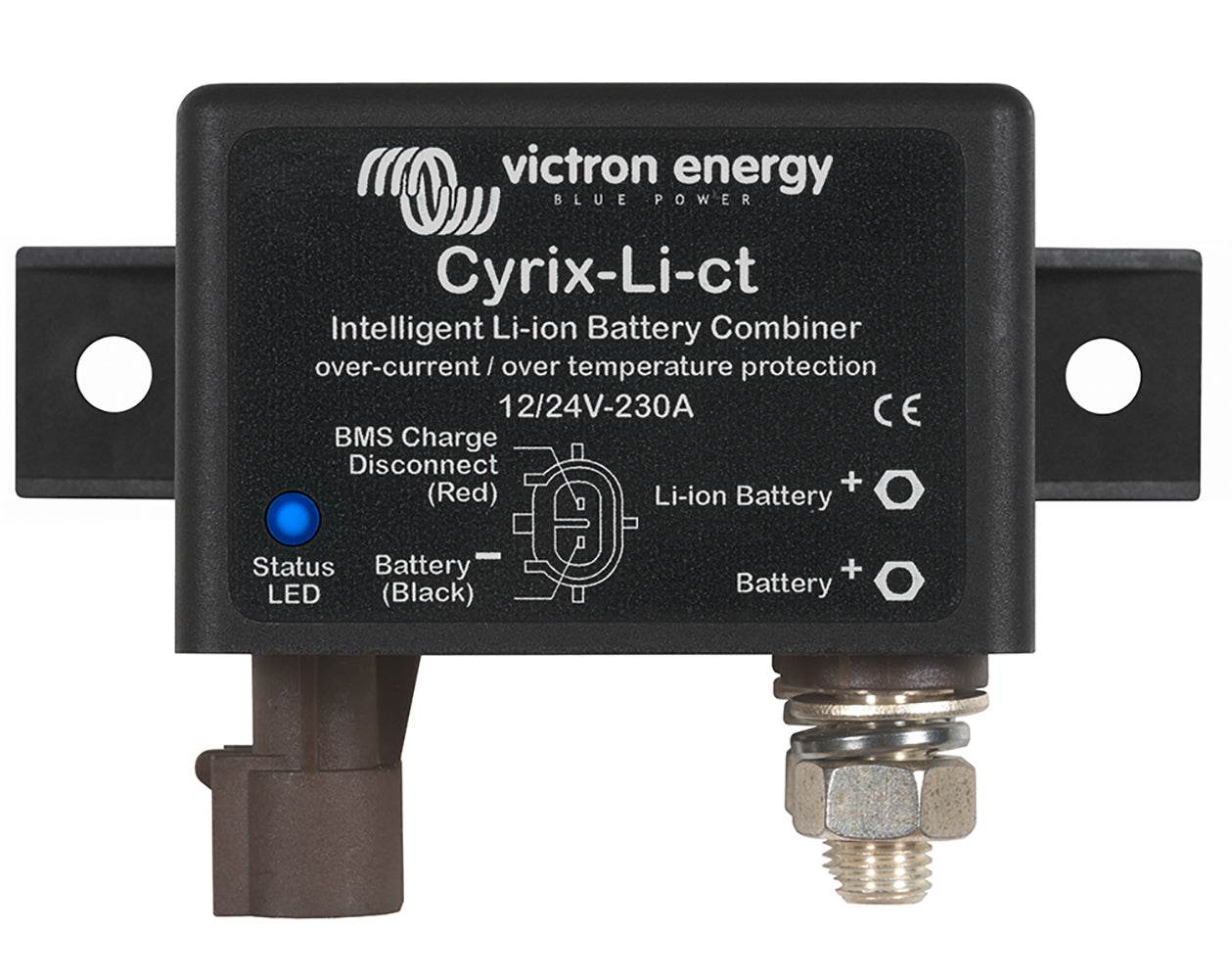 Suncoast Marine and Auto offers Victron Cyrix-Li-ct 12/24V-230A Intelligent Li-Ion Battery Combiner [CYR010230412]