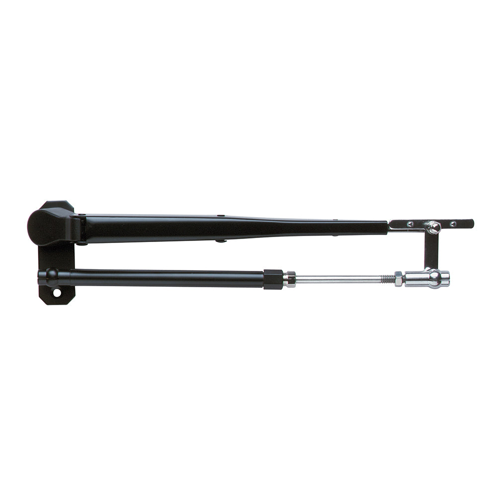 Suncoast Marine and Auto offers Marinco Wiper Arm, Deluxe Black Stainless Steel Pantographic - 12"-17" Adjustable [33032A]