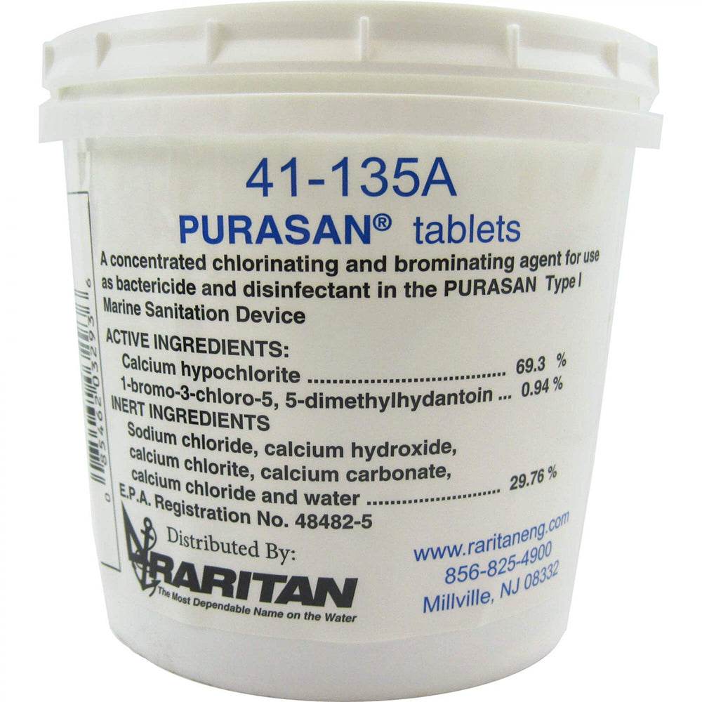 Suncoast Marine and Auto offers Raritan PURASAN EX Refill Tablets *1 Tub of 6 Tablets [41-135A]