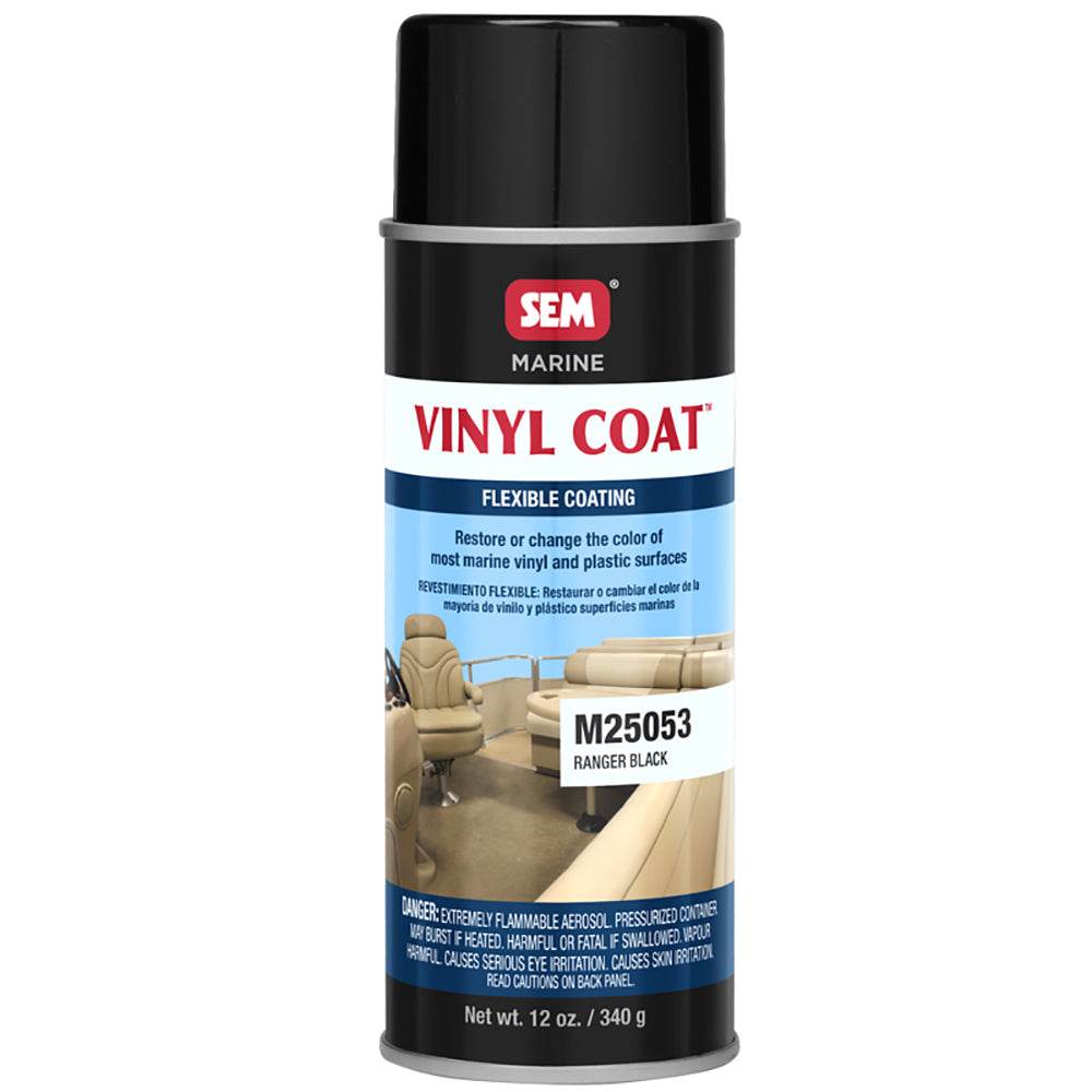 Suncoast Marine and Auto offers SEM Vinyl Coat - Ranger Black - 12oz [M25053]