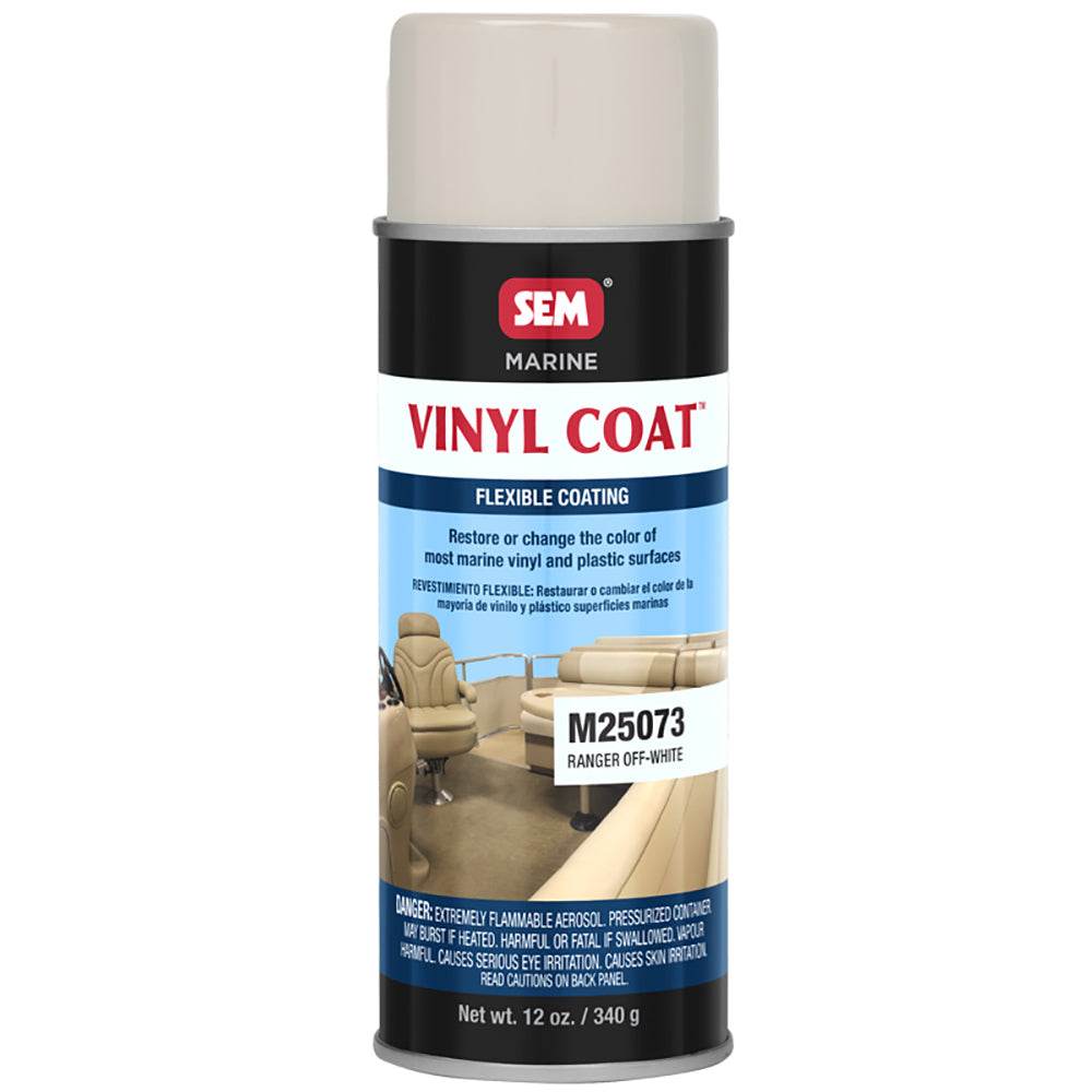 Suncoast Marine and Auto offers SEM Vinyl Coat - Ranger Off-White - 12oz [M25073]