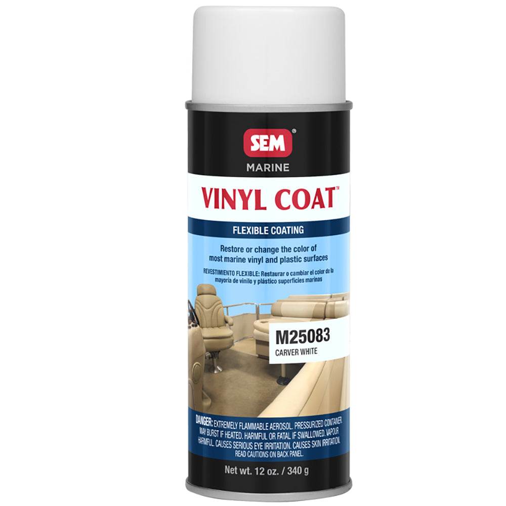 Suncoast Marine and Auto offers SEM Vinyl Coat - Carver White - 12oz [M25083]