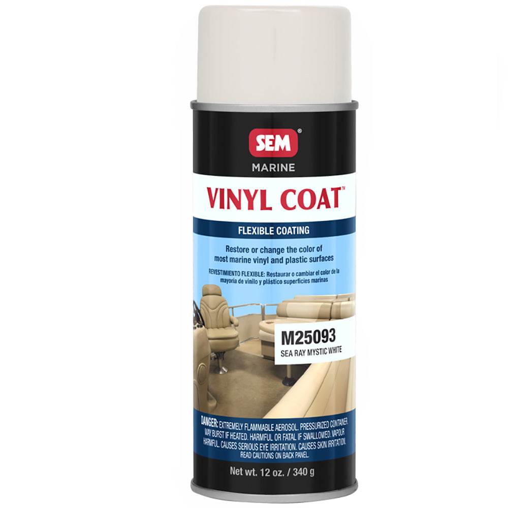 Suncoast Marine and Auto offers SEM Vinyl Coat - Sea Ray Mystic White - 12oz [M25093]