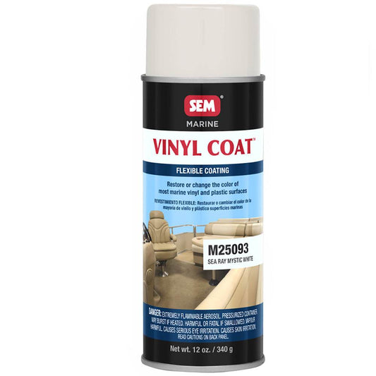 Suncoast Marine and Auto offers SEM Vinyl Coat - Sea Ray Mystic White - 12oz [M25093]