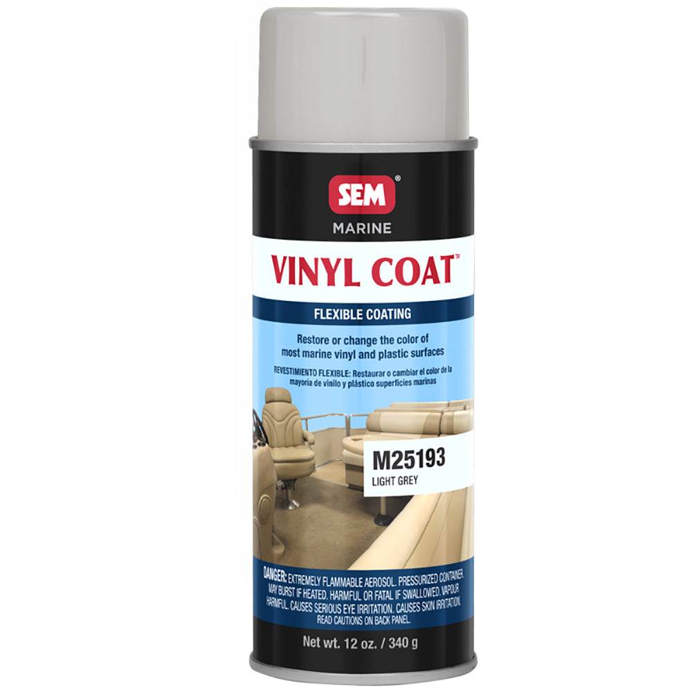 Suncoast Marine and Auto offers SEM Vinyl Coat - Light Grey - 12oz [M25193]