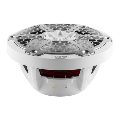 Suncoast Marine and Auto offers DS18 New Edition HYDRO 8" 2-Way Marine Speakers w/RGB LED Lighting 375W - White [NXL-8M/WH]