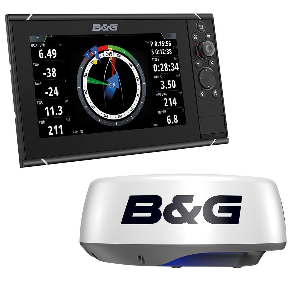 Suncoast Marine and Auto offers BG Zeus3S 9 - 9" MFD Bundle w/HALO20+ Radar [000-15561-001]