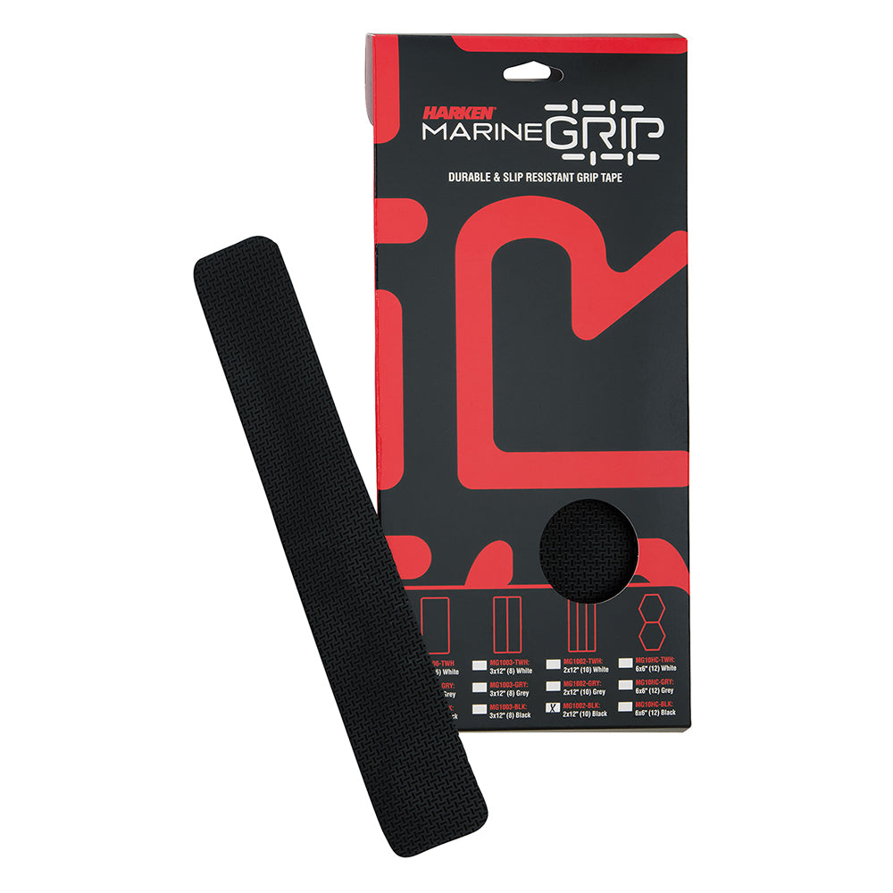 Suncoast Marine and Auto offers Harken Marine Grip Tape - 2 x 12" - Black -10 Pieces [MG1002-BLK]