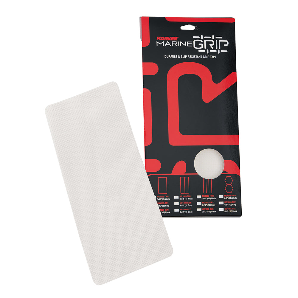 Suncoast Marine and Auto offers Harken Marine Grip Tape - 6 x 12" - Translucent White - 6 Pieces [MG1006-TWH]