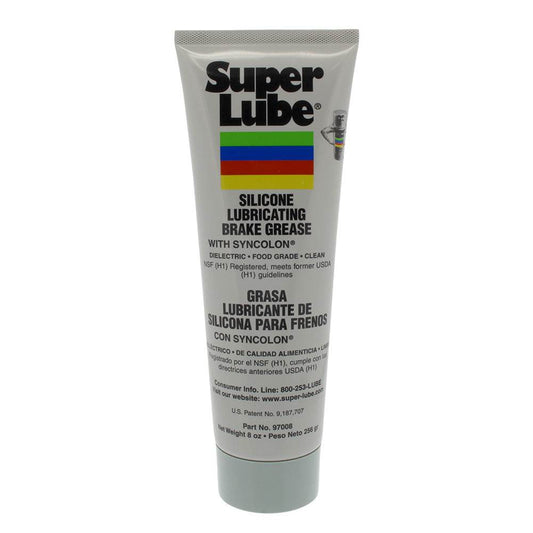 Suncoast Marine and Auto offers Super Lube Silicone Lubricating Brake Grease w/Syncolon - 8oz Tube [97008]