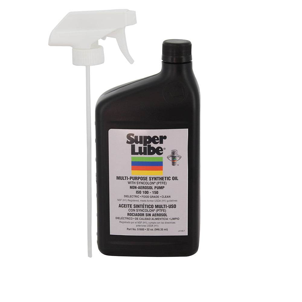 Suncoast Marine and Auto offers Super Lube Food Grade Synthetic Oil - 1qt Trigger Sprayer [51600]