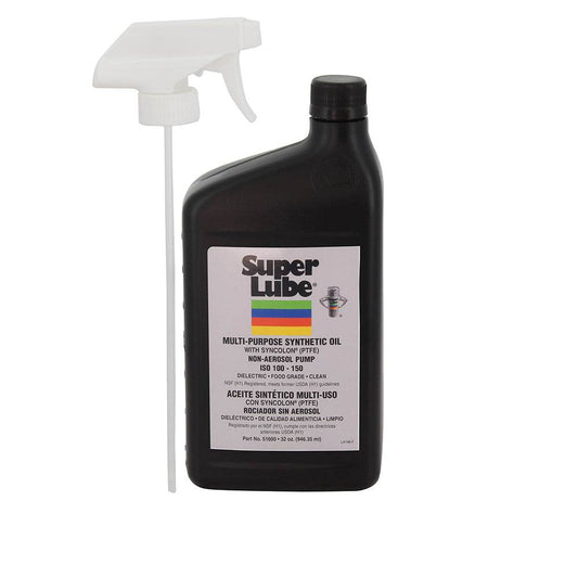 Suncoast Marine and Auto offers Super Lube Food Grade Synthetic Oil - 1qt Trigger Sprayer [51600]