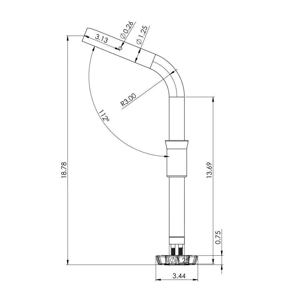 Suncoast Marine and Auto offers TACO ShadeFin Fixed Rod Holder Mount [T10-3000-5]