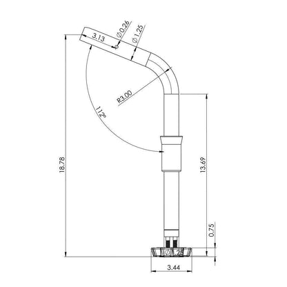 Suncoast Marine and Auto offers TACO ShadeFin Fixed Rod Holder Mount [T10-3000-5]