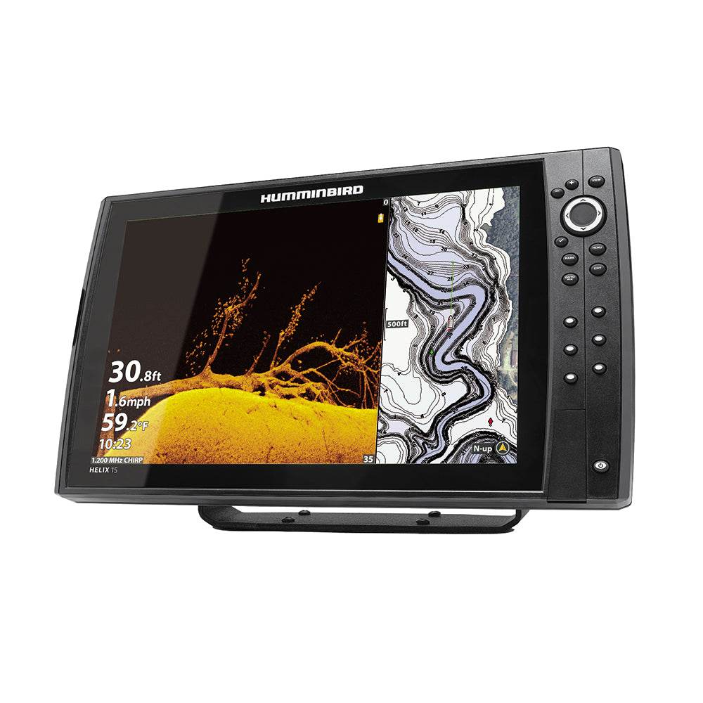 Suncoast Marine and Auto offers Humminbird HELIX 15 CHIRP MEGA DI+ GPS G4N CHO Display Only [411310-1CHO]