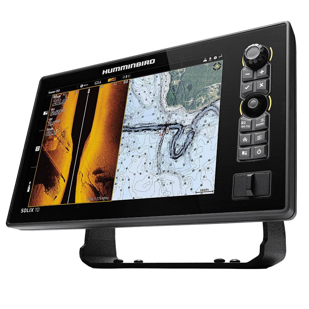 Suncoast Marine and Auto offers Humminbird SOLIX 10 CHIRP MEGA SI+ G3 CHO Display Only [411530-1CHO]