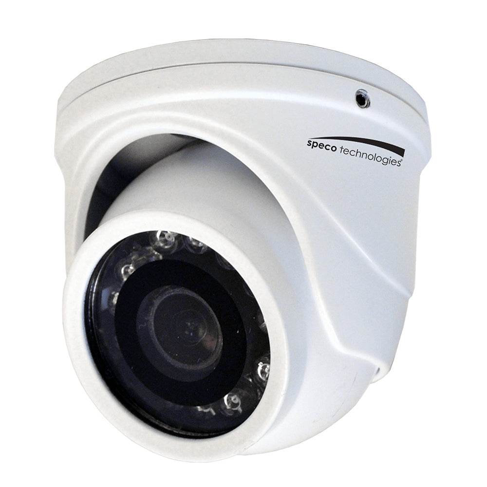 Suncoast Marine and Auto offers Speco 4MP HD-TVI Mini Turret Camera 2.9mm Lens - White Housing [HT471TW]