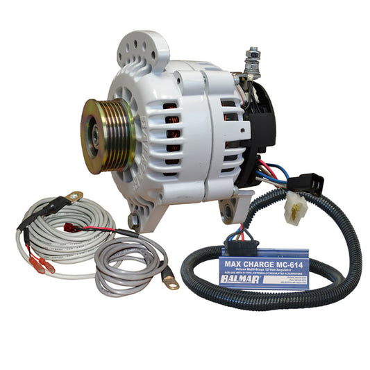 Suncoast Marine and Auto offers Balmar Alternator 120 AMP 12V 3.15" Dual Foot Saddle K6 Pulley Regulator Temp Sensor [60-YP-MC-120-K6]