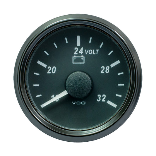 Suncoast Marine and Auto offers VDO SingleViu 52mm (2-1/16") Voltmeter f/24V Systems - 32V [A2C3832780030]