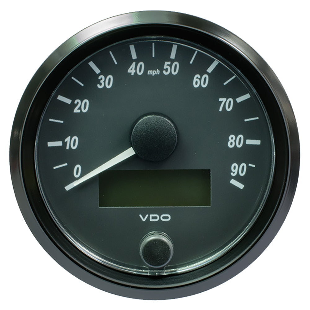 Suncoast Marine and Auto offers VDO SingleViu 80mm (3-1/8") Speedometer - 90MPH [A2C3832900030]