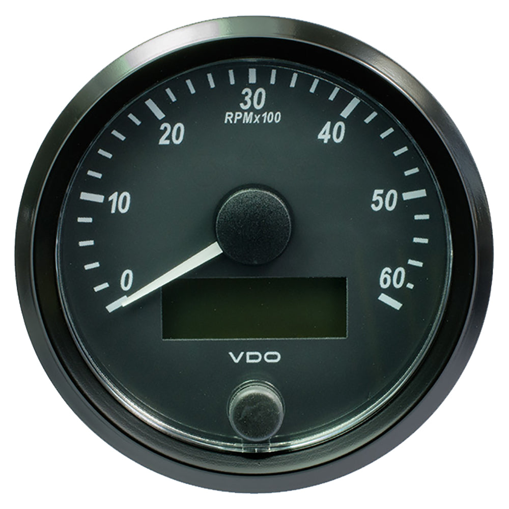 Suncoast Marine and Auto offers VDO SingleViu 80mm (3-1/8") Tachometer - 6,000 RPM [A2C3833010030]