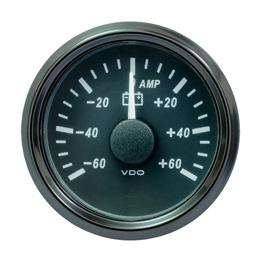 Suncoast Marine and Auto offers VDO SingleViu 52mm (2-1/16") Ammeter - 60 AMP [A2C3833080030]