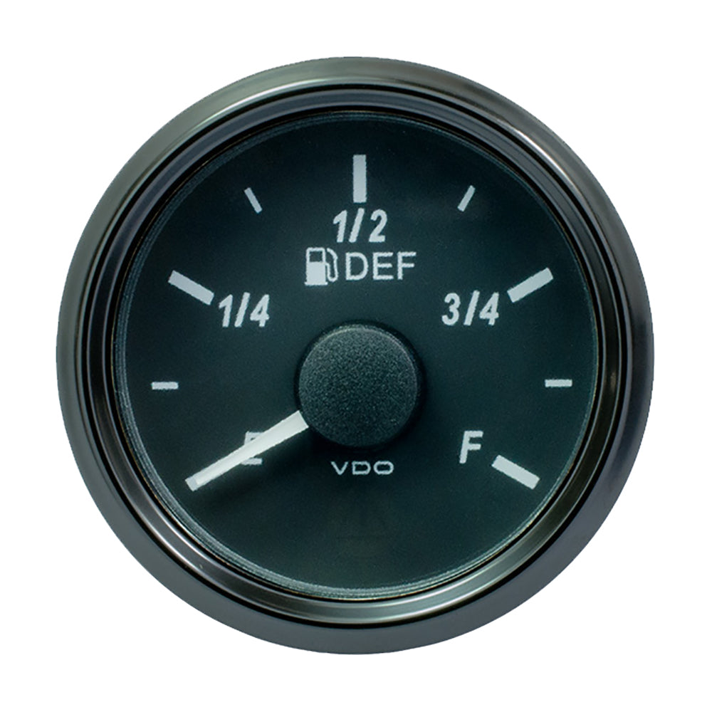 Suncoast Marine and Auto offers VDO SingleViu 52mm (2-1/16") DEF Level Gauge - 240-33 Ohm [A2C3832750030]