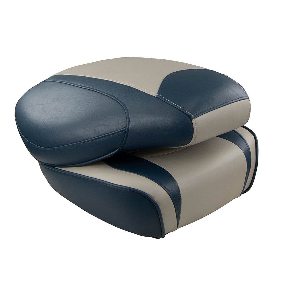 Suncoast Marine and Auto offers Springfield Fish Pro High Back Folding Seat - Blue/Grey (1041631-1)