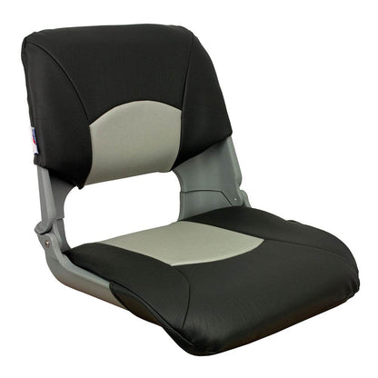 Suncoast Marine and Auto offers Springfield Skipper Standard Folding Seat - Grey/Charcoal (1061017)