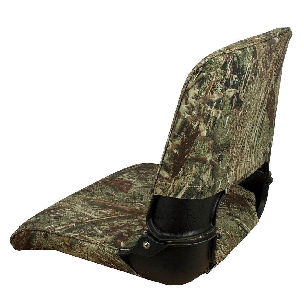 Suncoast Marine and Auto offers Springfield Skipper Premiun Folding Seat - Mossy Oak Duck Blind w/Black Shell (1061021)