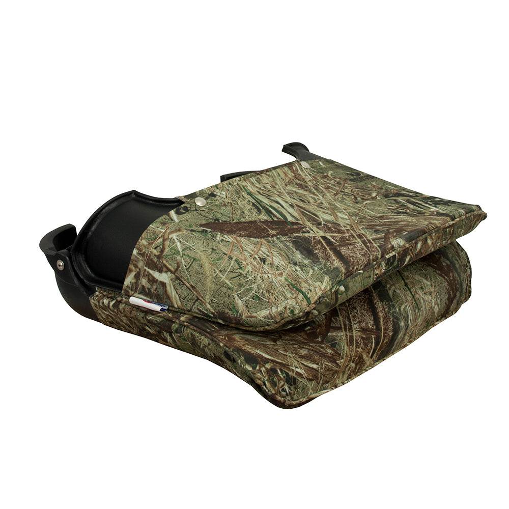 Suncoast Marine and Auto offers Springfield Skipper Premiun Folding Seat - Mossy Oak Duck Blind w/Black Shell (1061021)