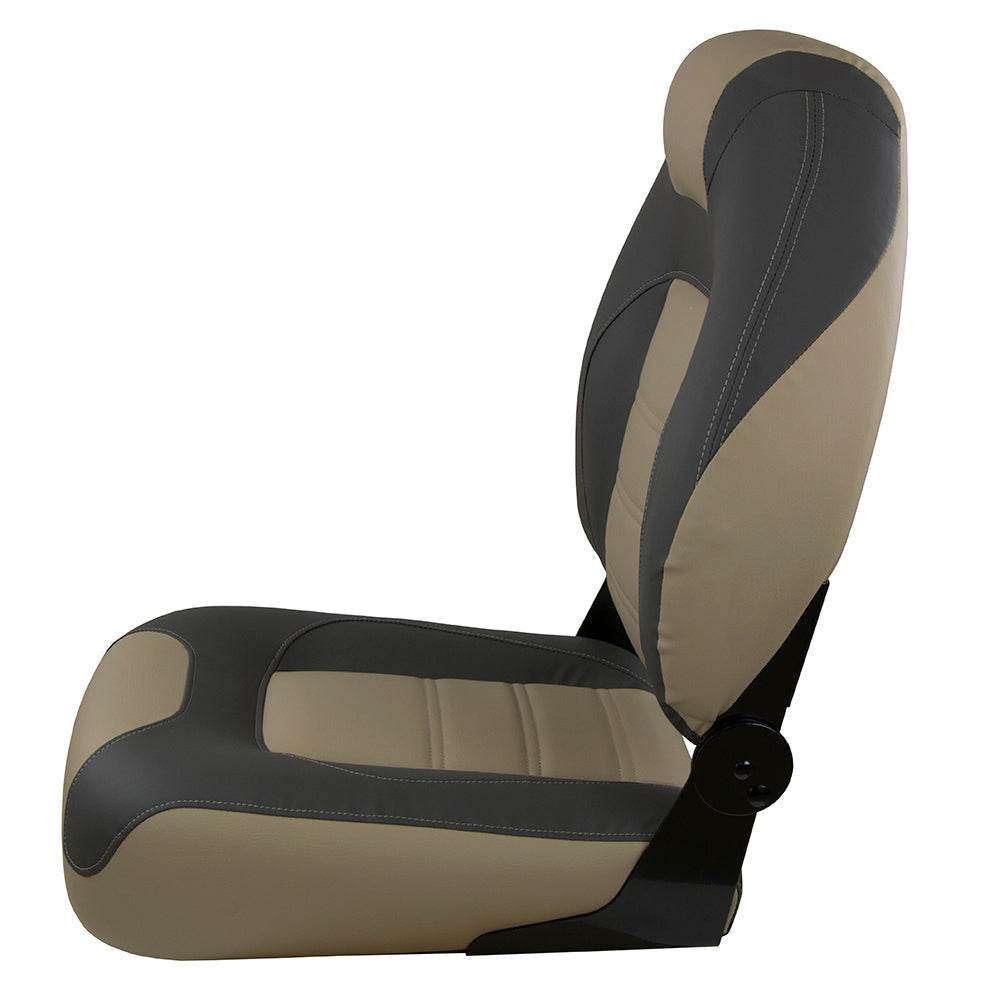 Suncoast Marine and Auto offers Springfield OEM Series Folding Seat - Charcoal/Tan (1062583)