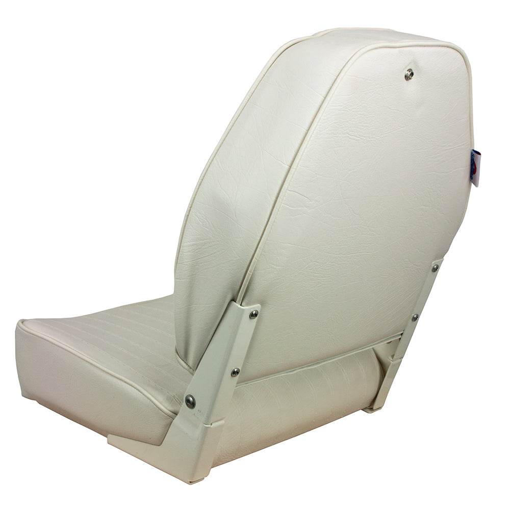 Suncoast Marine and Auto offers Springfield High Back Folding Seat - White (1040649)