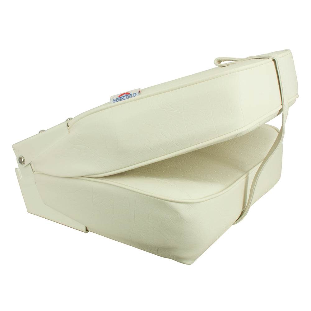 Suncoast Marine and Auto offers Springfield High Back Folding Seat - White (1040649)