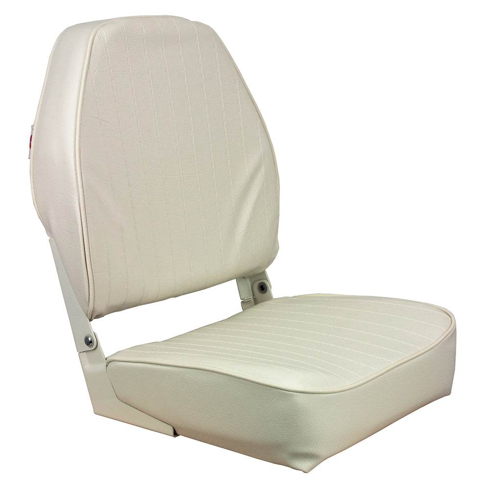 Suncoast Marine and Auto offers Springfield High Back Folding Seat - White (1040649)