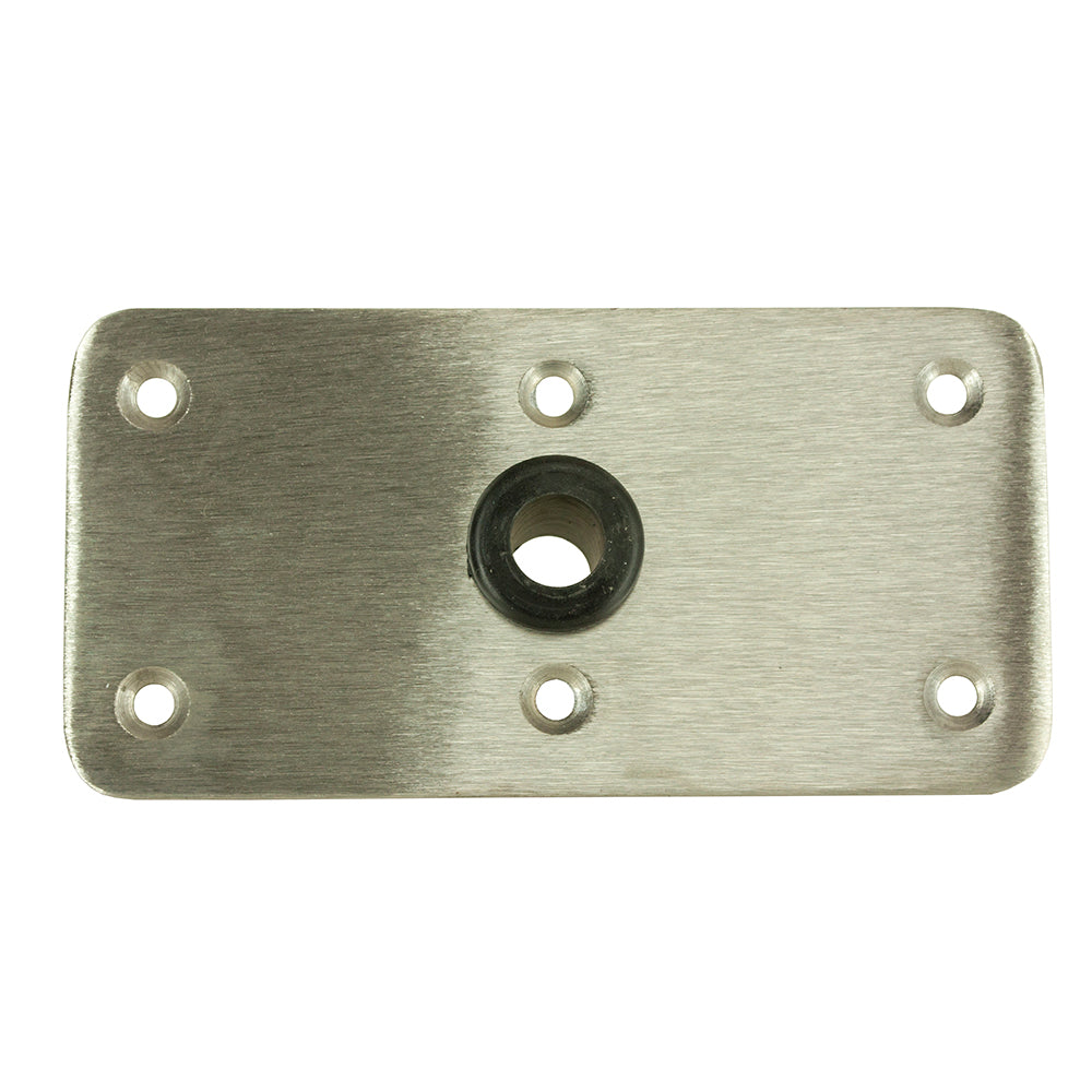 Suncoast Marine and Auto offers Springfield KingPin 4" x 8" - Stainless Steel - Rectangular Base - Standard (1620005)