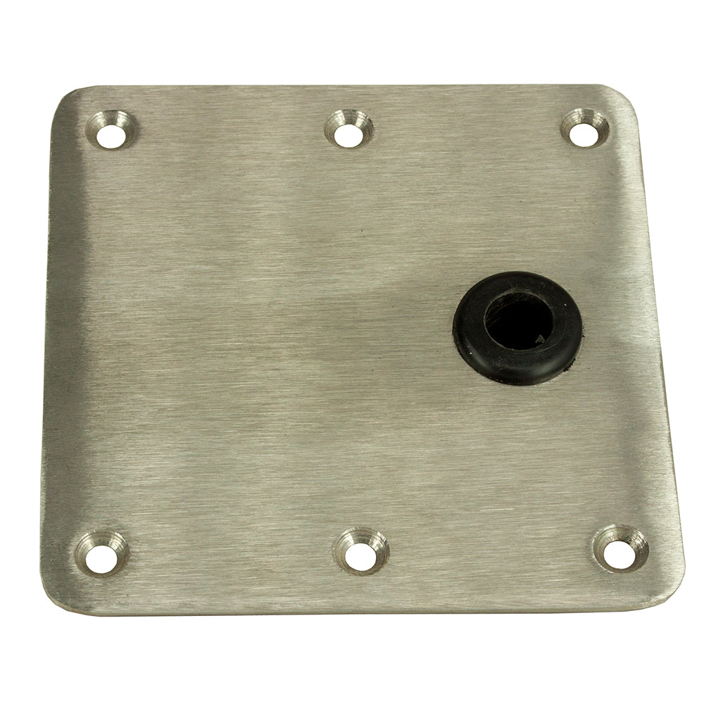 Suncoast Marine and Auto offers Springfield KingPin 7" x 7" Offset - Stainless Steel - Square Base Standard (1620003)