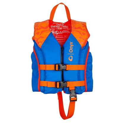 Suncoast Marine and Auto offers Onyx Shoal All Adventure Child Paddle Water Sports Life Jacket - Orange [121000-200-001-21]