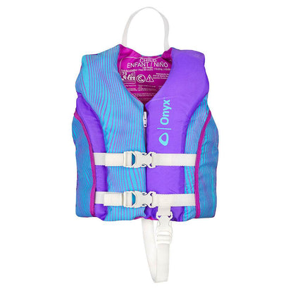 Suncoast Marine and Auto offers Onyx Shoal All Adventure Child Paddle Water Sports Life Jacket - Purple [121000-600-001-21]