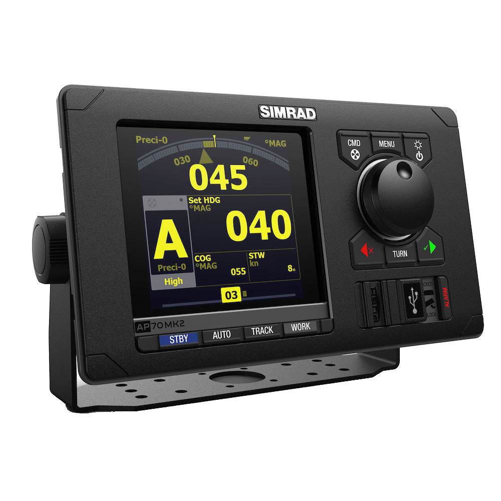 Suncoast Marine and Auto offers Simrad AP70 MK2 Autopilot IMO Pack f/Solenoid - Includes AP70 MK2 Control Head, AC80S Course Computer RF45x Feedback [000-15040-001]