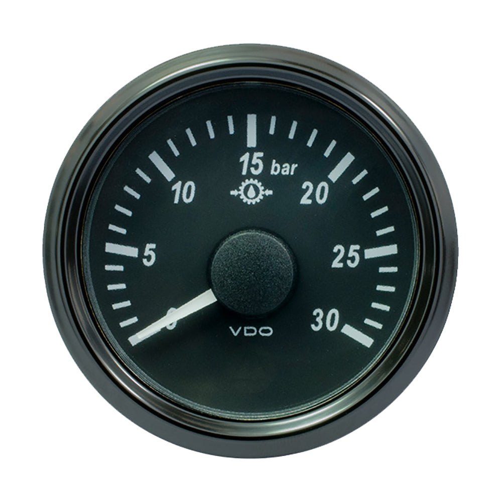 Suncoast Marine and Auto offers VDO SingleViu 52mm (2-1/16") Brake Pressure Gauge - 30 Bar - 0-4.5V [A2C3832720030]