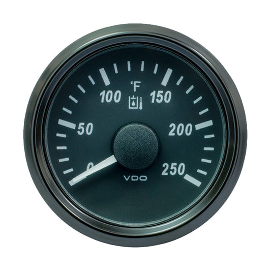 Suncoast Marine and Auto offers VDO SingleViu 52mm (2-1/16") Hydraulic Oil Temp. Gauge - 250F - 291-22 Ohm [A2C3916310030]